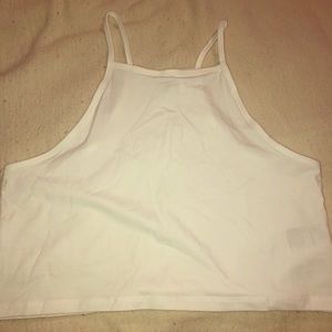 💛 White Crop Top - Forever 21